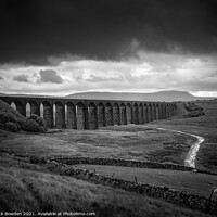 Buy canvas prints of Majestic Ribblehead Viaduct by Rick Bowden
