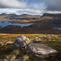 Buy canvas prints of Assynt Scotland by Rick Bowden