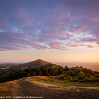 Buy canvas prints of Malvern Hills Worcestershire by Rick Bowden