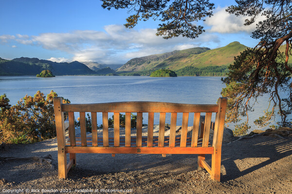 Friar's Crag Lake District Picture Board by Rick Bowden