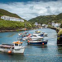 Buy canvas prints of Boscastle Cornwall by Rick Bowden