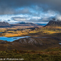 Buy canvas prints of Inverpolly Assynt Scotland by Rick Bowden
