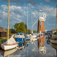 Buy canvas prints of Horsey Mill Norfolk by Rick Bowden