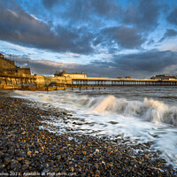 Buy canvas prints of Cromer Pier Norfolk by Rick Bowden