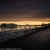 Buy canvas prints of Cromer Pier Norfolk by Rick Bowden