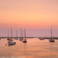 Buy canvas prints of Wells Dawn Norfolk by Rick Bowden