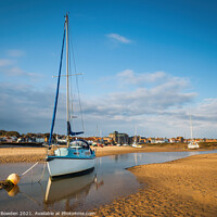 Buy canvas prints of Low Tide at Wells Norfolk by Rick Bowden