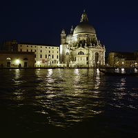 Buy canvas prints of Venice Grand Canal church of Santa Maria Dell by Jonathan Evans