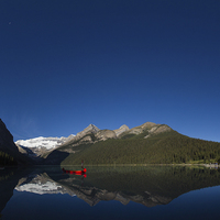 Buy canvas prints of Lake Louise, Banff National Park, Canada by Darren Foltinek
