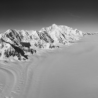 Buy canvas prints of  Mt. St. Elias and Seward Glacier, Yukon / Alaska by Darren Foltinek