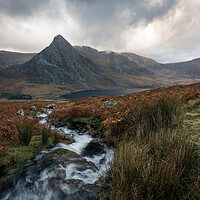 Buy canvas prints of Stormy Tryfan Autumn by Rob Pitt