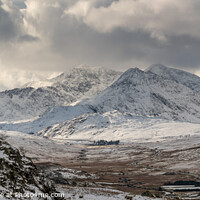 Buy canvas prints of Winter In Snowdonia National Park by Rob Pitt