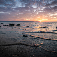 Buy canvas prints of Wirral Sunset by Rob Pitt