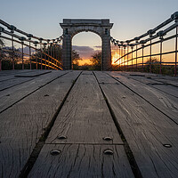 Buy canvas prints of horkstow bridge by Jason Thompson