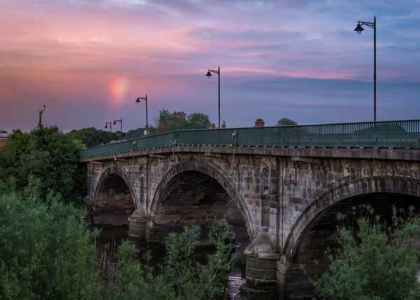 Gainsborough Trent bridge sunset Picture Board by Jason Thompson