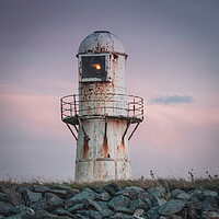 Buy canvas prints of Thorngumbald lighthouse by Jason Thompson