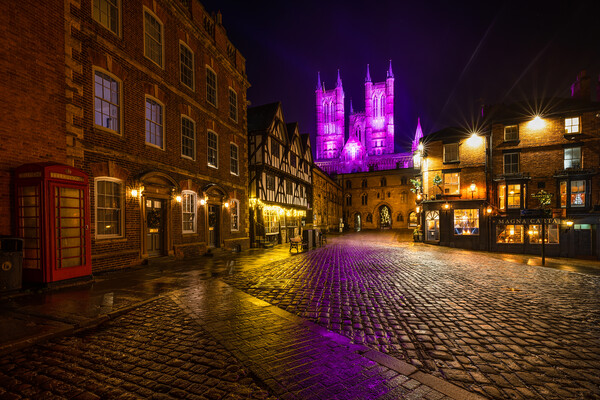 Lincoln Cathedral Quarter Picture Board by Jason Thompson