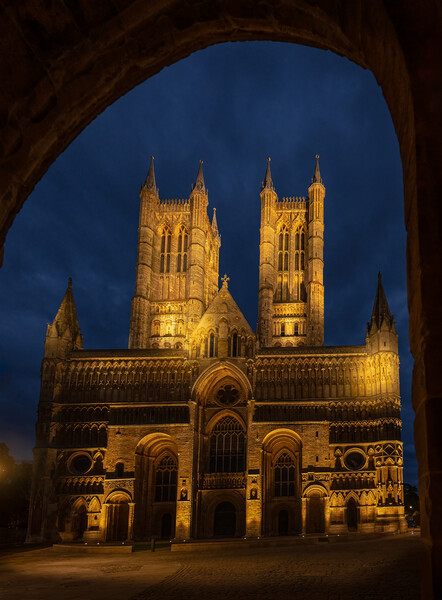  Lincoln Cathedral Picture Board by Jason Thompson