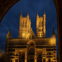Buy canvas prints of  Lincoln Cathedral by Jason Thompson
