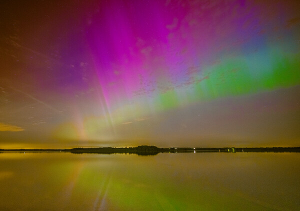 Aurora Borealis Night Sky Picture Board by Jason Thompson