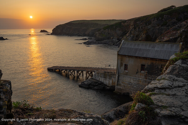 Sunset at Lizard Point Landscape Picture Board by Jason Thompson