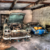 Buy canvas prints of abandoned cars by Jason Thompson