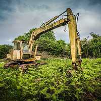 Buy canvas prints of Old digger by Jason Thompson