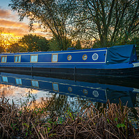 Buy canvas prints of sun rise on the canal  by Jason Thompson