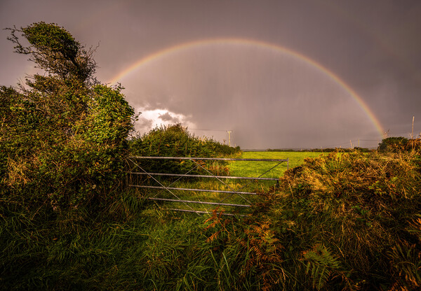 stormy rainbow Picture Board by Jason Thompson