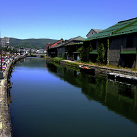 Buy canvas prints of Otaru Canal in Summer by Jeanne Ong