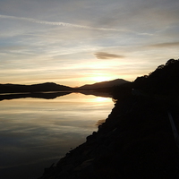 Buy canvas prints of  Sunset over Achinalt, Scotland by Heather Proudlock
