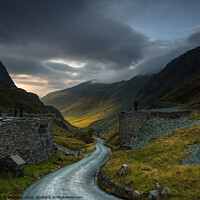 Buy canvas prints of Mountain Road by Iain Tong