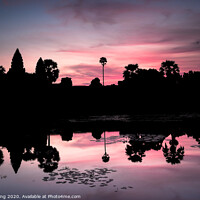 Buy canvas prints of Angkor Wat Sunrise by Iain Tong