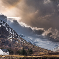 Buy canvas prints of Outdoor Highland House by Iain Tong