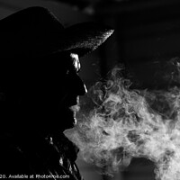 Buy canvas prints of Black and White Smoke by Iain Tong