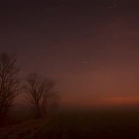 Buy canvas prints of Fog under the stars by Susan Tinsley