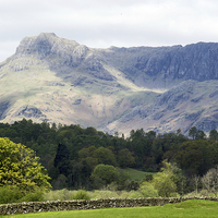 Buy canvas prints of Majestic Langdales by Susan Tinsley