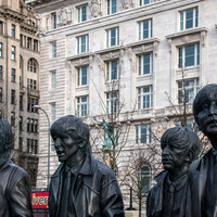 Buy canvas prints of The Beatles are in town by Susan Tinsley