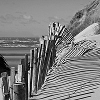Buy canvas prints of Formby beach shadows by Susan Tinsley