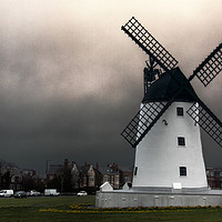 Buy canvas prints of Lytham windmill by Susan Tinsley