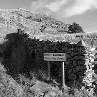 Buy canvas prints of Little Langdale gateway by Susan Tinsley
