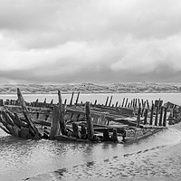 Buy canvas prints of Southport shipwreck by Susan Tinsley
