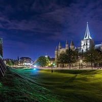Buy canvas prints of  Rochester Cathedral by Serge Rydosz