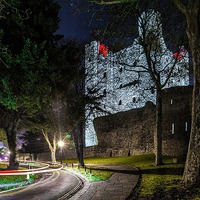 Buy canvas prints of  Rochester Castle by Serge Rydosz