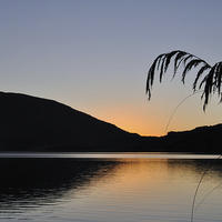 Buy canvas prints of Lake Haupiri sunset by Peter Righteous
