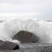 Buy canvas prints of crashing waves by Peter Righteous