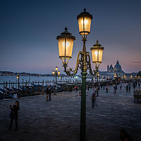 Buy canvas prints of Sunset in Venice  by Alan Sinclair