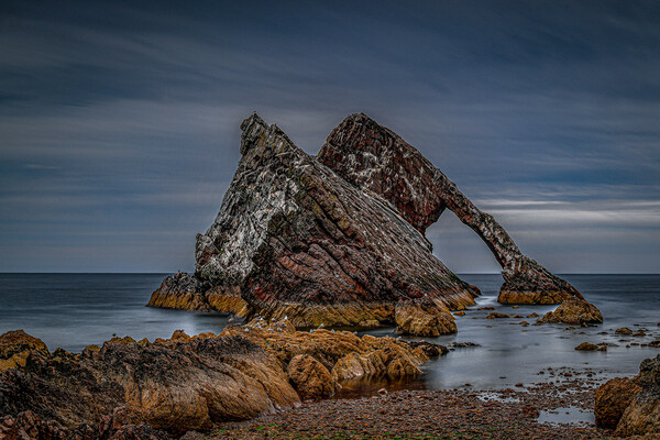 Bow Fiddle Rock Picture Board by Alan Sinclair