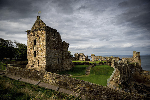  St Andrews Castle Picture Board by Alan Sinclair