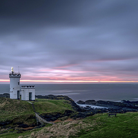 Buy canvas prints of  Sunset at the lighthouse by Alan Sinclair